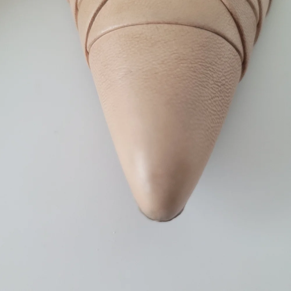 Prada Nude Heel Shoe Neiman Marcus - Picture 7 of 17